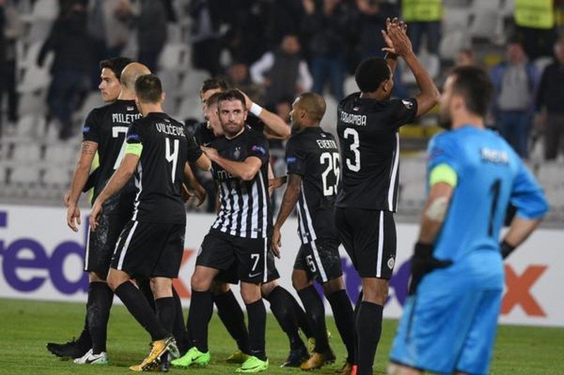 Partizan nadigrao Skenderbeg za prvu pobedu u Ligi Evrope