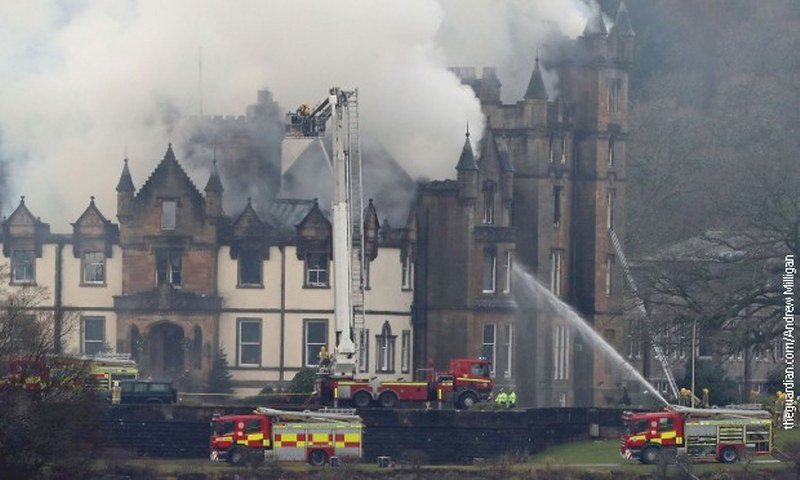 Požar u ekskluzivnom hotelu u Škotskoj, dvoje poginulo