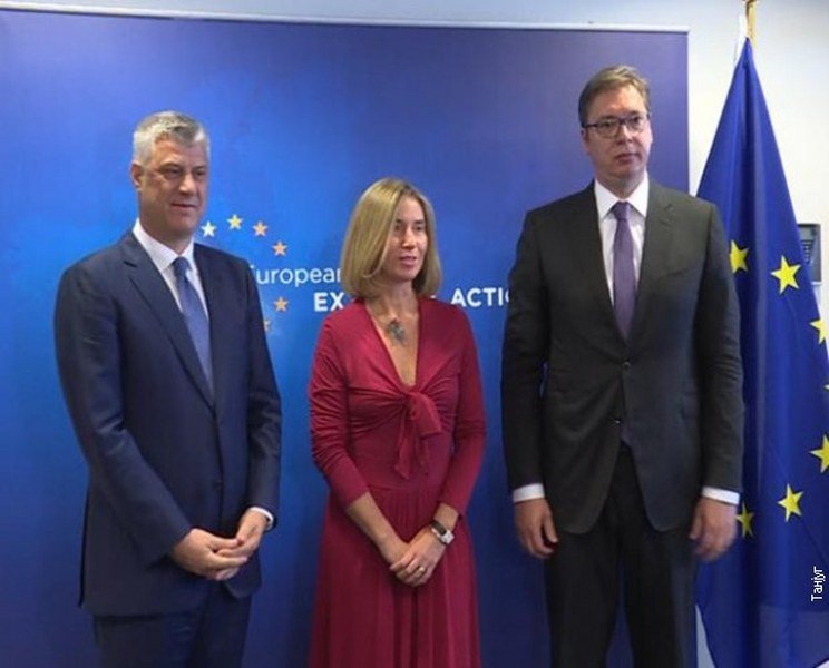 Vučić i Tači u petak u Briselu