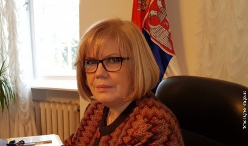 Pretnje ambasadorki Srbije u Zagrebu