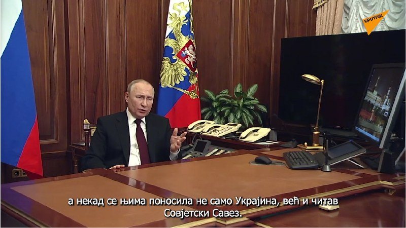 Putinov govor koji je promijenio sve: Putin objasnio zašto je Rusija morala ući u Ukrajinu - Cijeli govor (Video)