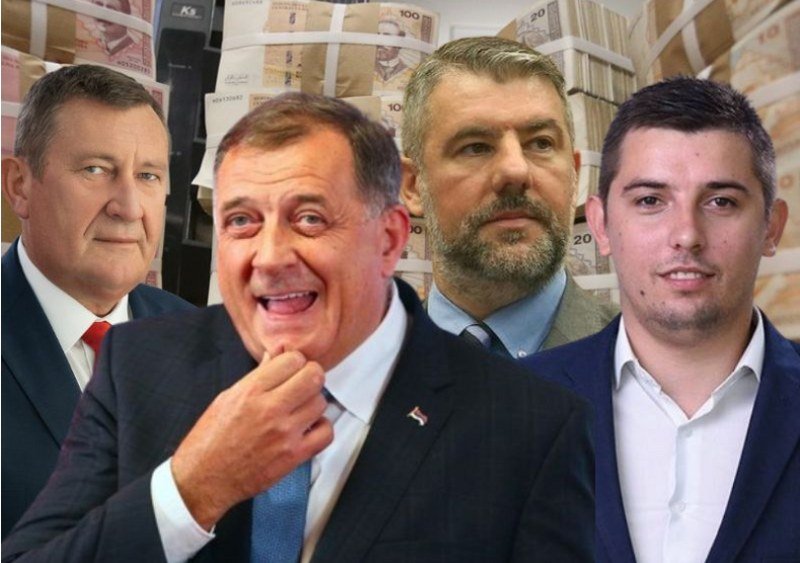 Samo -Baji- ne smije da fali? Dodiku 56 miliona KM, budžeti skresani Šeraniću, Mitroviću i Šuliću (Dok.)