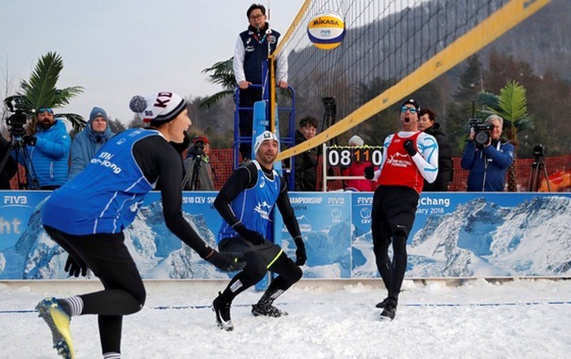 Odbojka na snijegu: Vladimir Grbić i Žiba promovisali novi sport