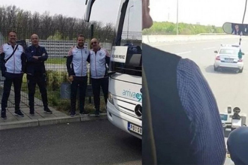 Hrvatski rukometaši na granici sa Srbijom napustili svoj autobus i prešli u srpski
