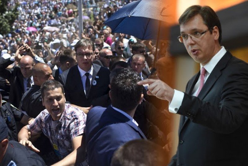 Borislav Radovanović: Vučićev fingirani -srebrenički atentat-