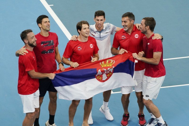 Teniska reprezentacija Srbije osvojila je premijerno izdanje ATP kupa