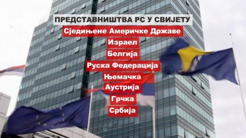 Koliko troše predstavništva Srpske u svijetu (Video)