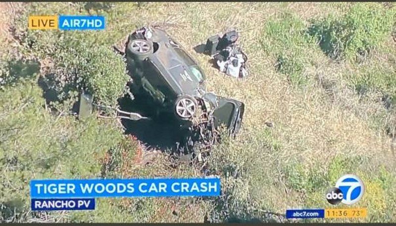 Tiger Woods nakon saobraćajne nesreće hitno prebačen u bolnicu