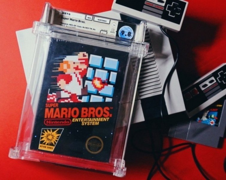 Neotpakovana kopija Super Mario Bros. igre prodata za dva miliona dolara