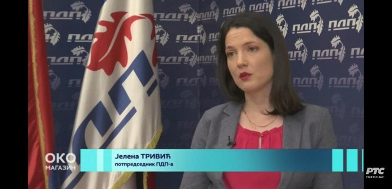 Jelena Trivić za RTS: Pobijediću Milorada Dodika, jer je strašno šta je sve on prihvatio u Briselu