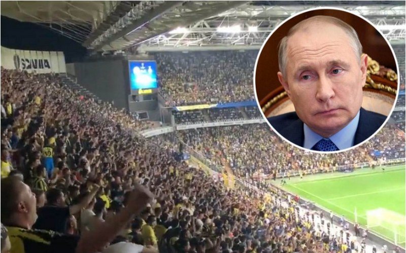 UEFA kaznila turski fudbalski klub Fenerbahče zbog skandiranja Putinu (Video)