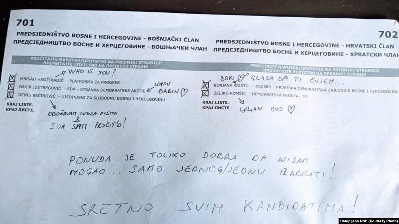 BiH izborna farsa: Stotine hiljada nevažećih glasačkih listića u BiH na navodnoj provjeri? (Foto)
