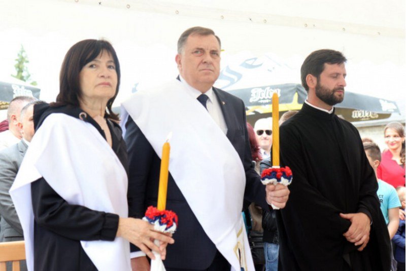 Privatna država: Kum Dodik za crkvu kod Laktaša daje 300.000 KM iz budžeta