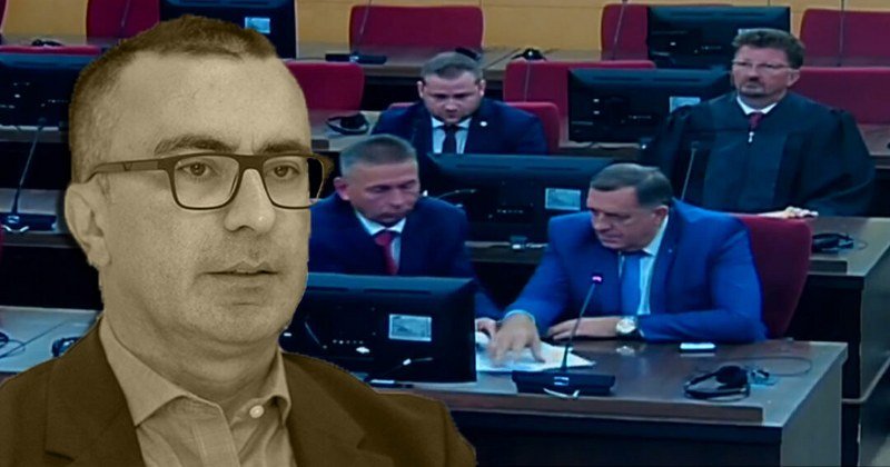 Srđan Blagovčanin - Nelogičnosti: Suđenje Dodiku ima sve elemente farse u režiji Schmidta i Dodika