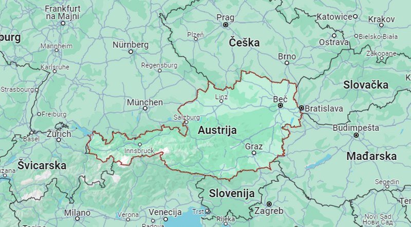 Austrija: Anektirala je Njemačka 1938. a poslije II svjetskog rata okupirali je zapadni saveznici do 1955.g.