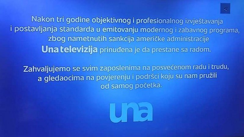 Bojan Vujić: Una TV je imala priličan minus u poslovanju, zatvaranje je odluka menadžmenta