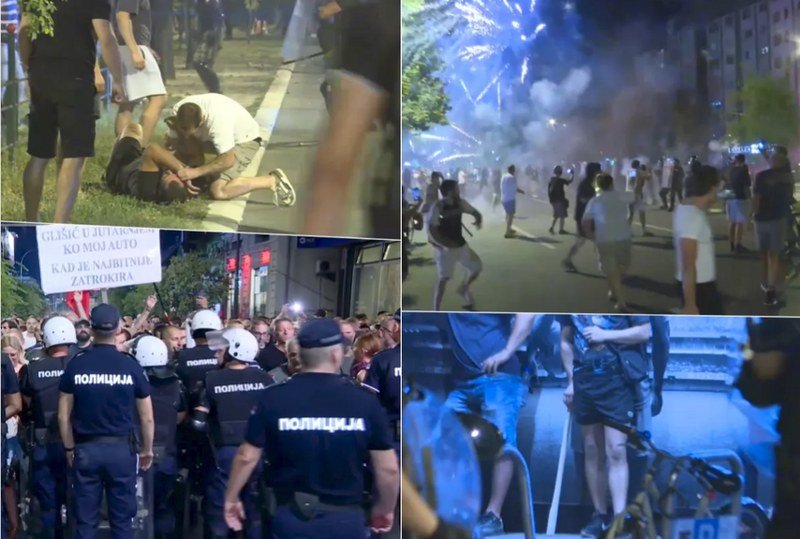 Haos u Srbiji, sukobi u više gradova, veliki broj povrijeđenih, krajne je vrijeme da vlast raspiše izbore