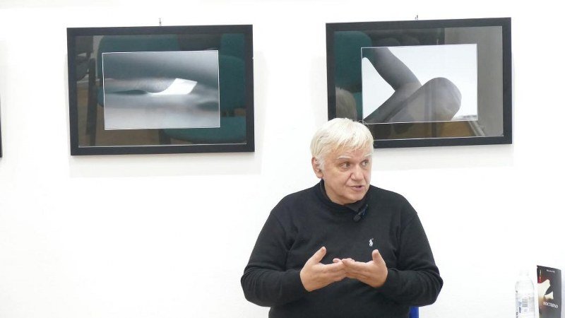 Miroslav Pilj u -Književnom korneru- O umjetničkom opusu Miroslava Pilja na 47. Književnom korneru (Foto)