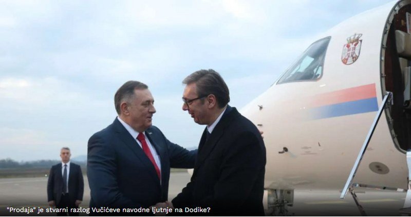 Objavljene šokantne vijesti, Dodik je Amerikancima -prodao- Vučića i Putina? -Otkrio je sve-