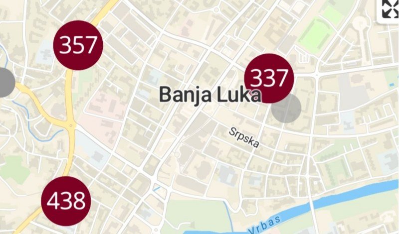 Tiho umiranje stanovnika Banjaluke: U utorak jedan od dva najzagađenija grada u Evropi