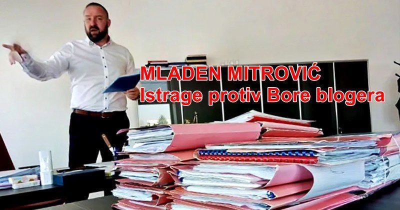 Borislav Radovanović: Umišljaji tužilačke bitange Mladena Mitrovića (Video)