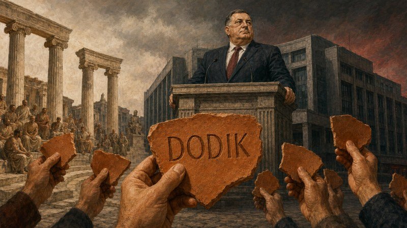Kako je ovo moguće? U antičkoj Atini bi ga prognali, a u Republici Srpskoj mu čuvaju mikrofon