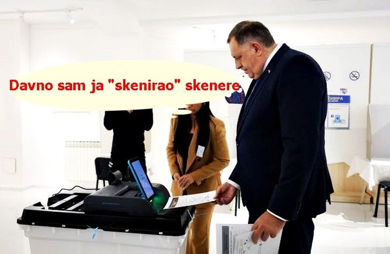 Borislav Radovanović - Dodik -skenirao- skenere: Početak raskrinkavanja izborne krađe